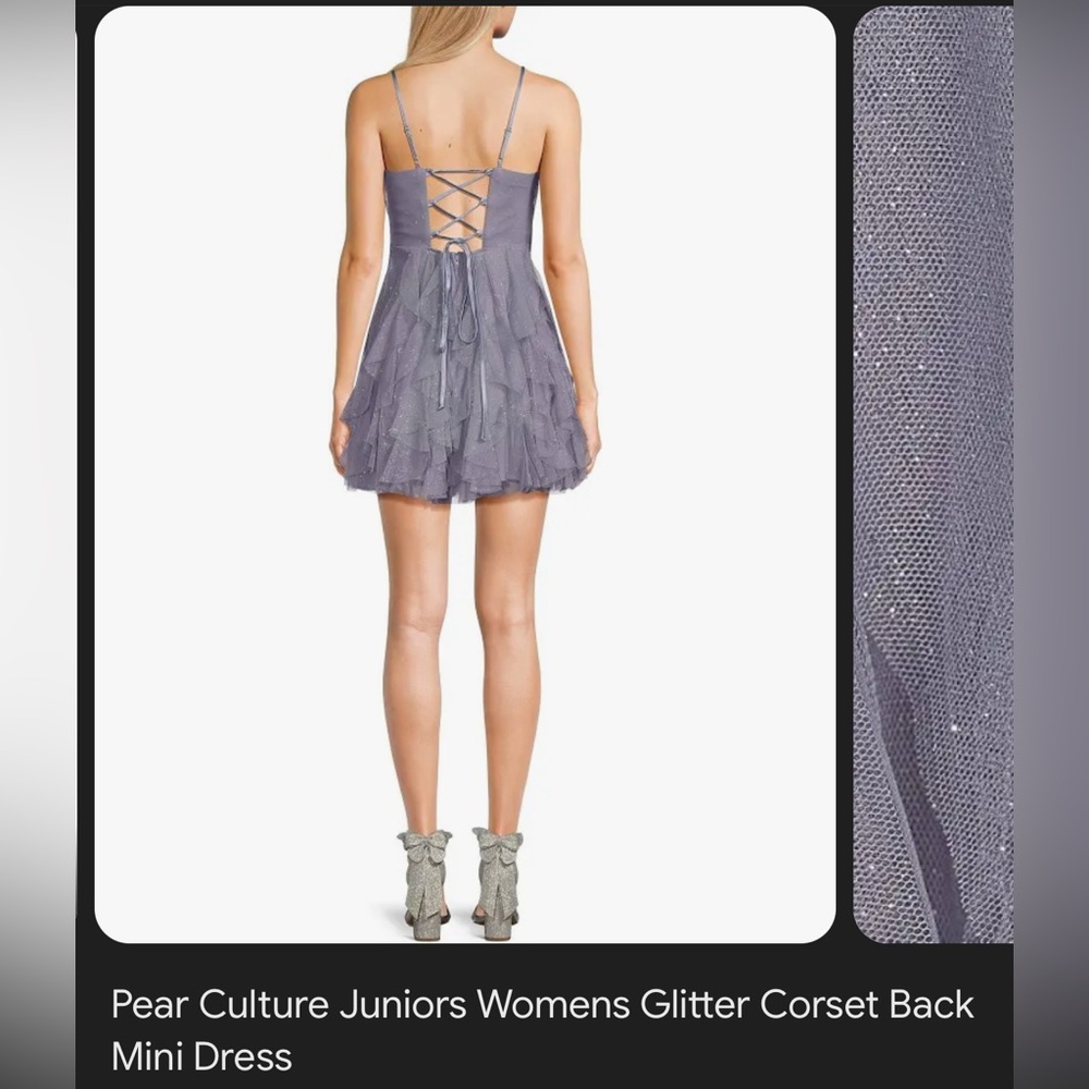 i bought this at dillards. only worn once for hoco. good condition